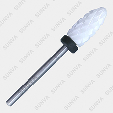 Ceramic Nail Drill Bit Torch Cylinder SUNVA